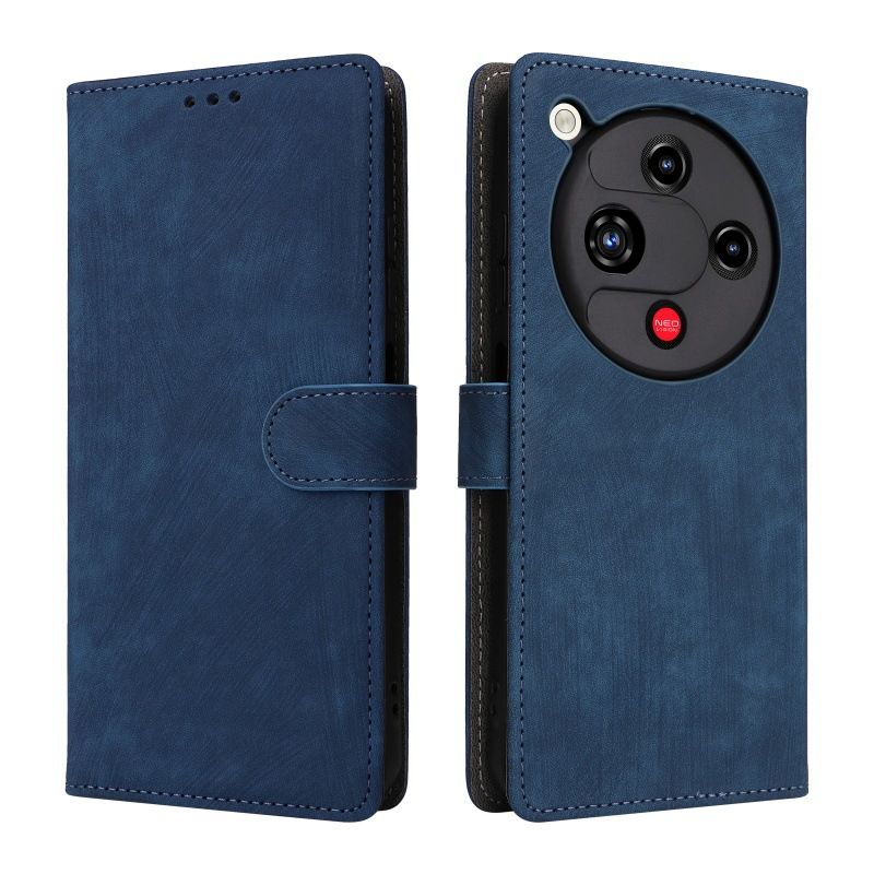 Flip Cover for ZTE nubia Focus 2 PU Leather Phone Case Full-Body Protection Shockproof [RFID Blocking] Wallet Cover With Hand Strap