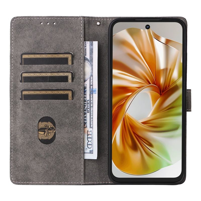 Flip Cover for ZTE nubia Focus 2 PU Leather Phone Case Full-Body Protection Shockproof [RFID Blocking] Wallet Cover With Hand Strap