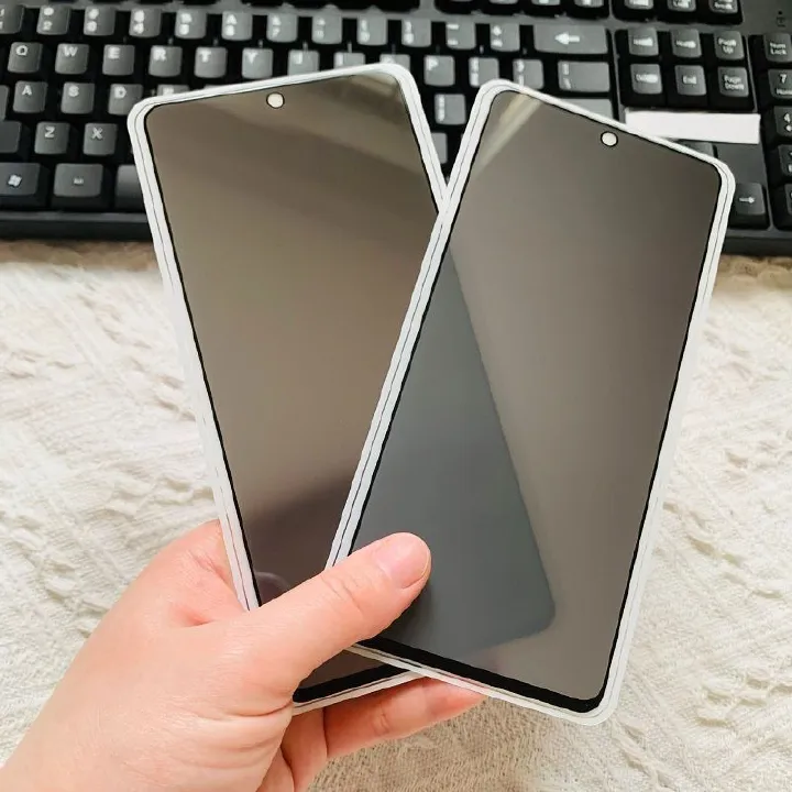 [2-Pack] Privacy Screen Protector for OPPO Reno 15 15 Pro 15 Pro Max 15F/FS Anti-Spy Tempered Glass Film 9H Hardness, Upgrade Edge Protection, Easy Installation, Bubble Free