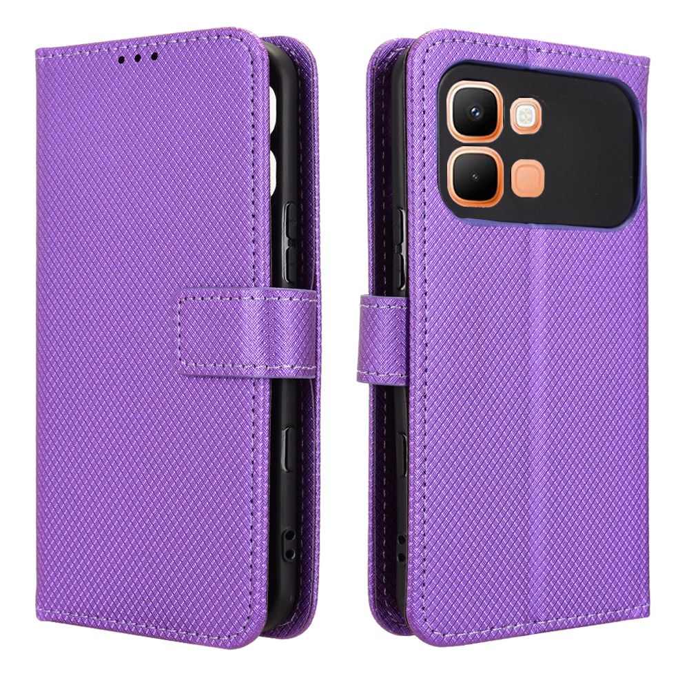 Leather Flip Cover For Infinix Note Edge Case Magnetic Buckle Shockproof Wallet Covers