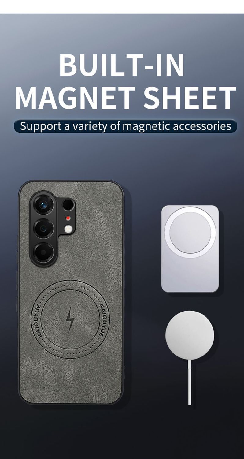 Wireless Charging Magnetic Phone Case for Tecno Camon 50 4G 6.78 Shockproof Mobile Phone Cover