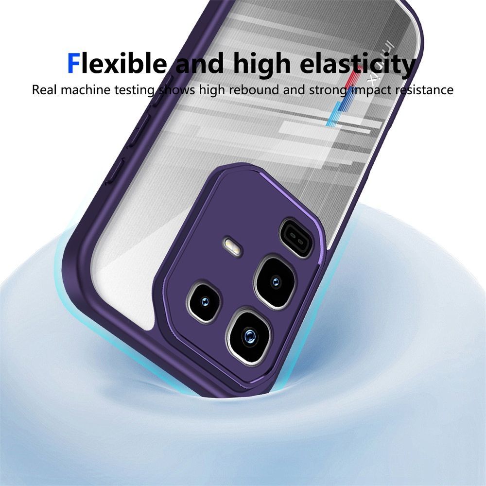 Phone Case For Infinix Note 50 Pro 4G/Infinix Note 50 4G Acrylic Back Ultra Transparent and Clear Phone Case/ Cover
