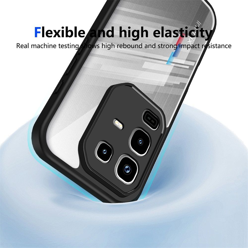 Phone Case For Infinix Note 50 Pro 4G/Infinix Note 50 4G Acrylic Back Ultra Transparent and Clear Phone Case/ Cover