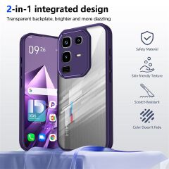 Phone Case For Infinix Note 50 Pro 4G/Infinix Note 50 4G Acrylic Back Ultra Transparent and Clear Phone Case/ Cover