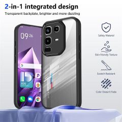 Phone Case For Infinix Note 50 Pro 4G/Infinix Note 50 4G Acrylic Back Ultra Transparent and Clear Phone Case/ Cover