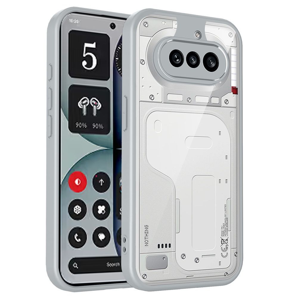 Phone Case For Nothing Phone 4A Acrylic Hard Shell with Soft Edges Cover