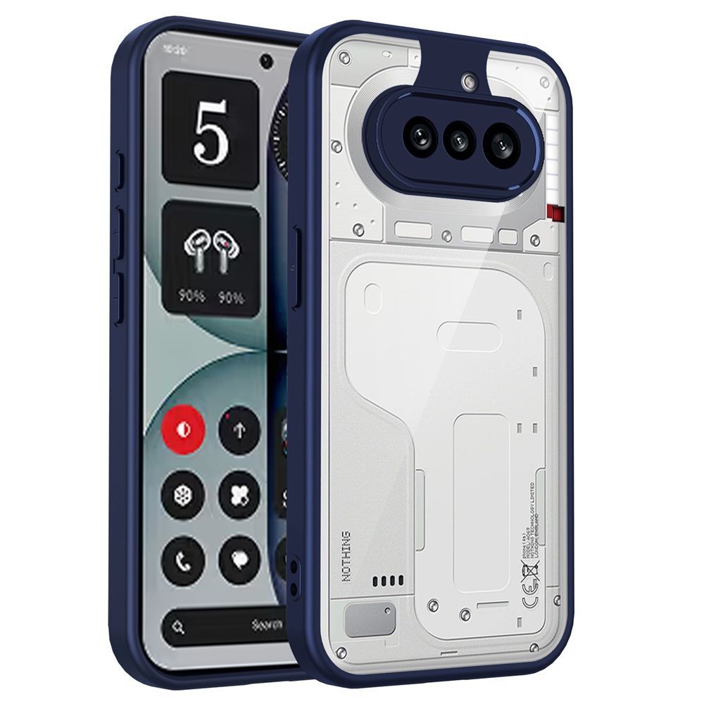 Phone Case For Nothing Phone 4A Acrylic Hard Shell with Soft Edges Cover