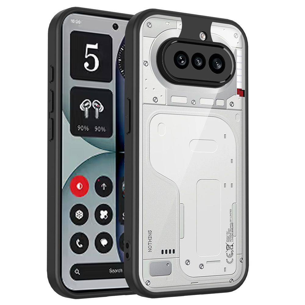 Phone Case For Nothing Phone 4A Acrylic Hard Shell with Soft Edges Cover