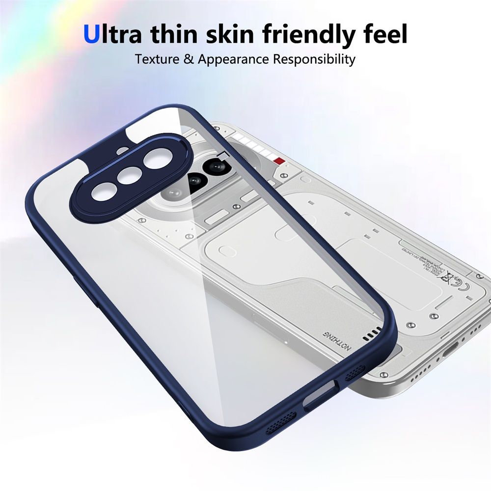 Phone Case For Nothing Phone 4A Acrylic Hard Shell with Soft Edges Cover