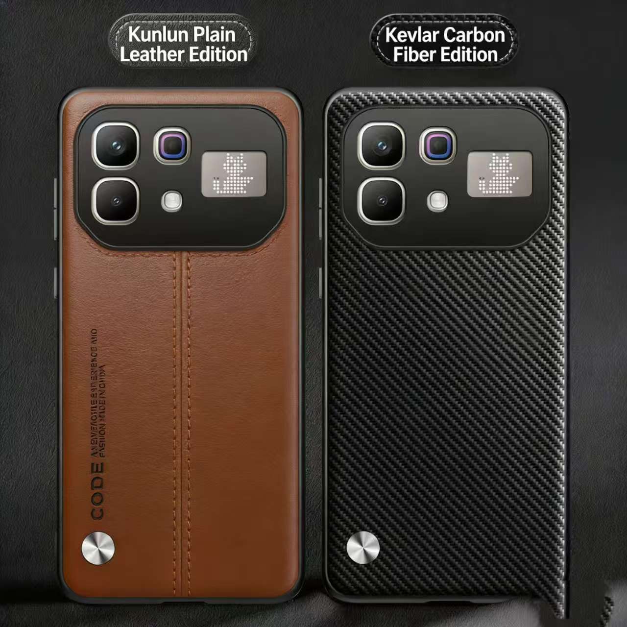 Luxury Suede Leather Phone Case with Infinix Note 60/Note 60 Pro Large Camera Window, Business Style Full-Body Shockproof Protective Cover