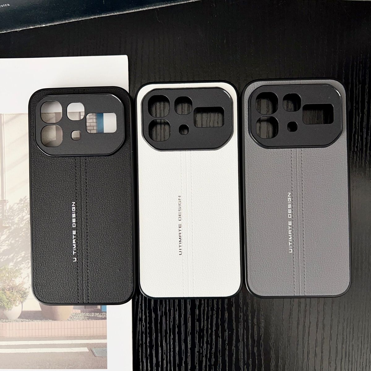 Luxury Suture Pattern Matte PU Leather Metal Lens protection Back Case for Infinix Note 60/Note 60 Pro Protection Cover