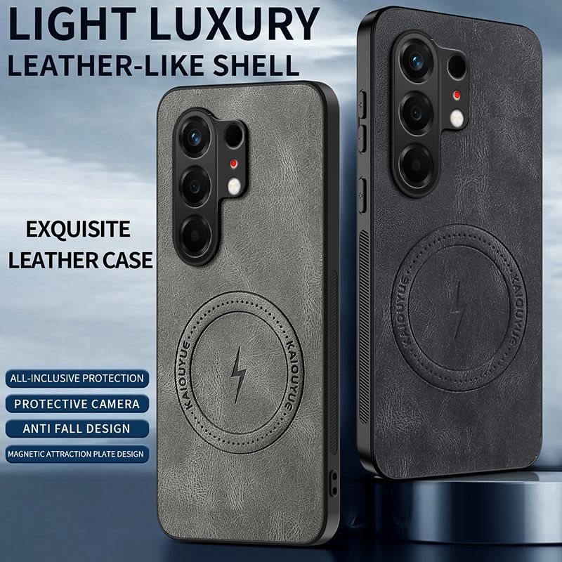 Luxury Business Phone Case for Tecno Camon 50 Pro 4G (CN5c) Magnetic Sheepskin Leather All-inclusive Back Cover