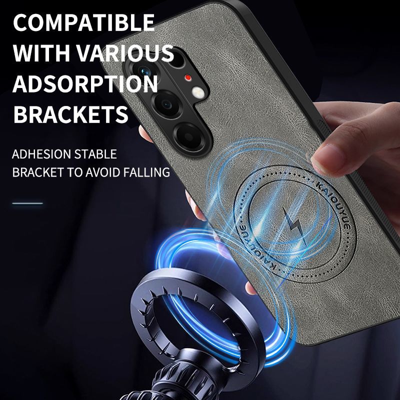 Luxury Business Phone Case for Tecno Camon 50 Pro 4G (CN5c) Magnetic Sheepskin Leather All-inclusive Back Cover