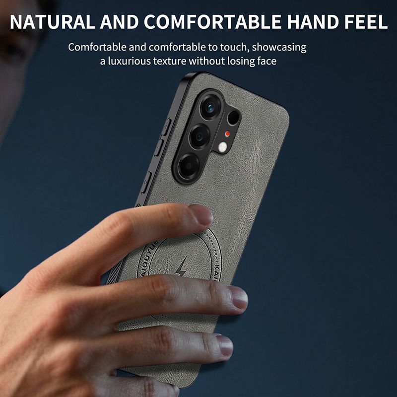 Luxury Business Phone Case for Tecno Camon 50 Pro 4G (CN5c) Magnetic Sheepskin Leather All-inclusive Back Cover