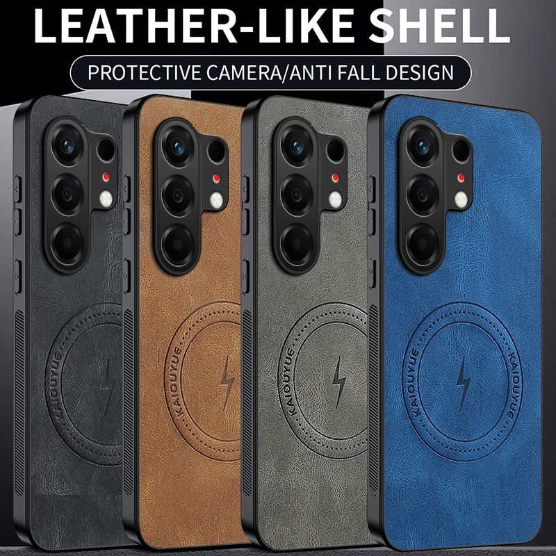 Luxury Business Phone Case for Tecno Camon 50 Pro 4G (CN5c) Magnetic Sheepskin Leather All-inclusive Back Cover