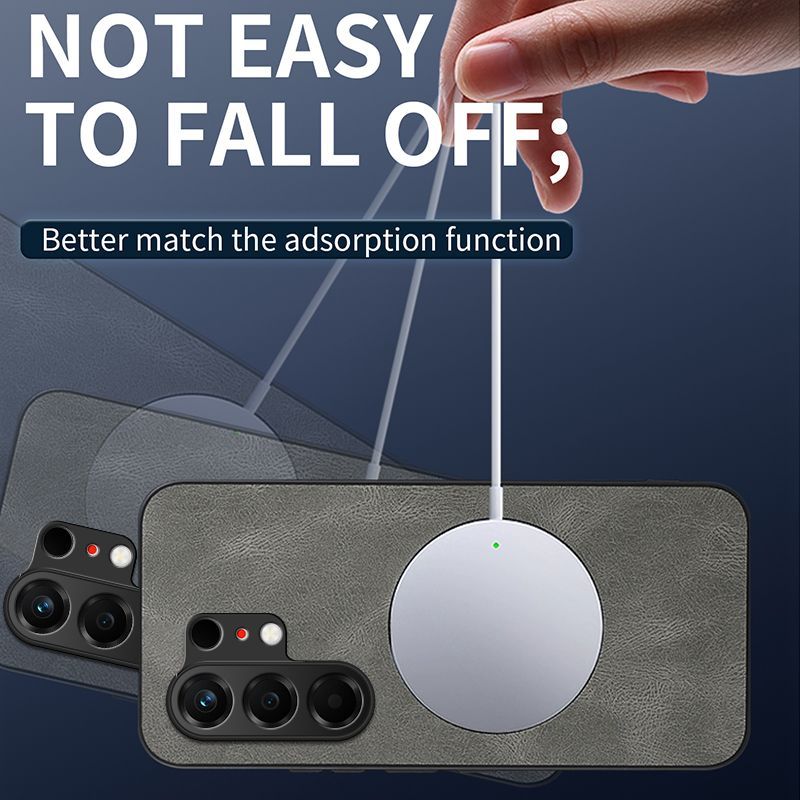 Luxury Business Phone Case for Tecno Camon 50 Pro 4G (CN5c) Magnetic Sheepskin Leather All-inclusive Back Cover