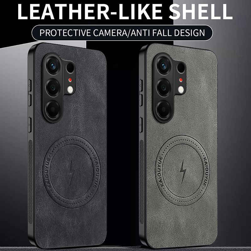 Luxury Business Phone Case for Tecno Camon 50 Pro 4G (CN5c) Magnetic Sheepskin Leather All-inclusive Back Cover