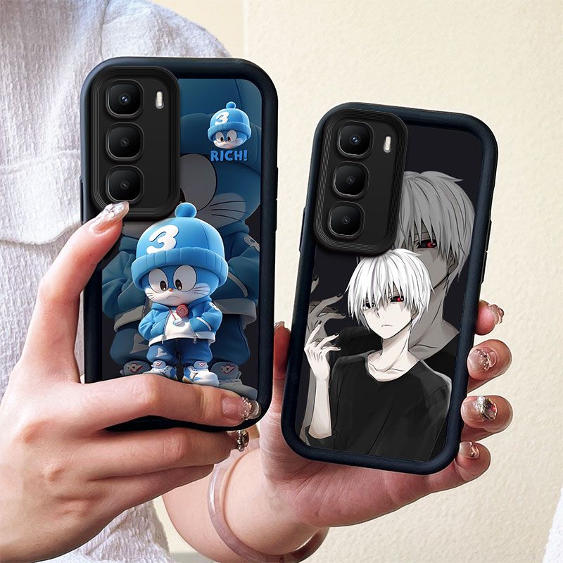 Fashion Cute Phone Case for Infinix Hot 60 Pro+/Plus (6.78" inch) X6886, TPU Soft Silicone Anti Drop Shockproof  Protection Case