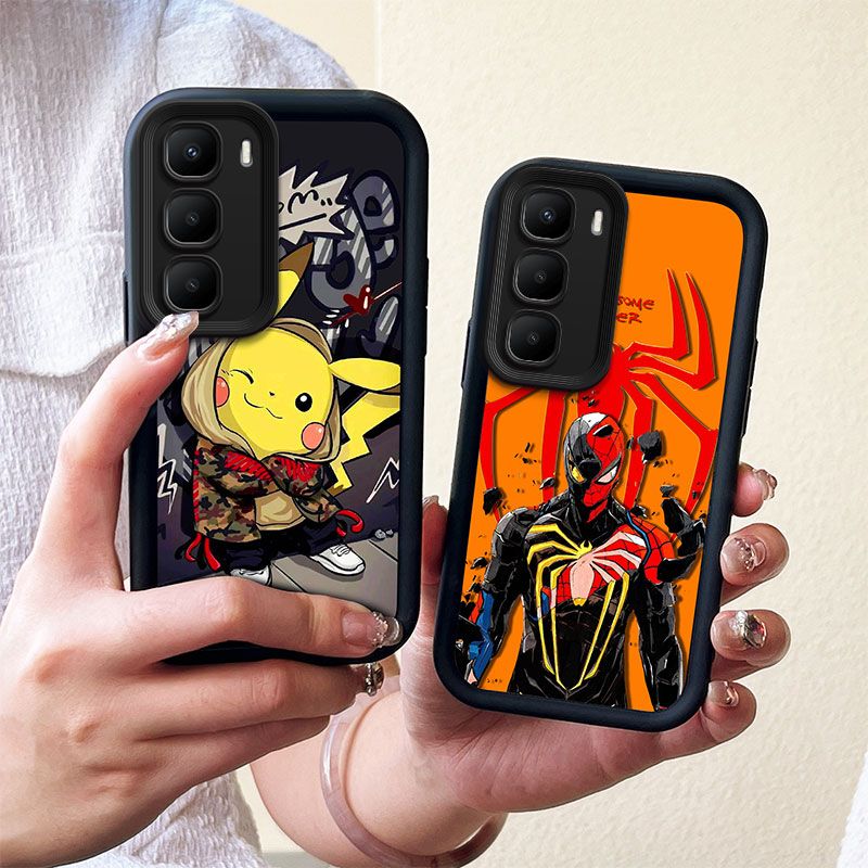 Fashion Cute Phone Case for Infinix Hot 60i (6.7" inch) X6728, X6728B, TPU Soft Silicone Anti Drop Shockproof  Protection Case