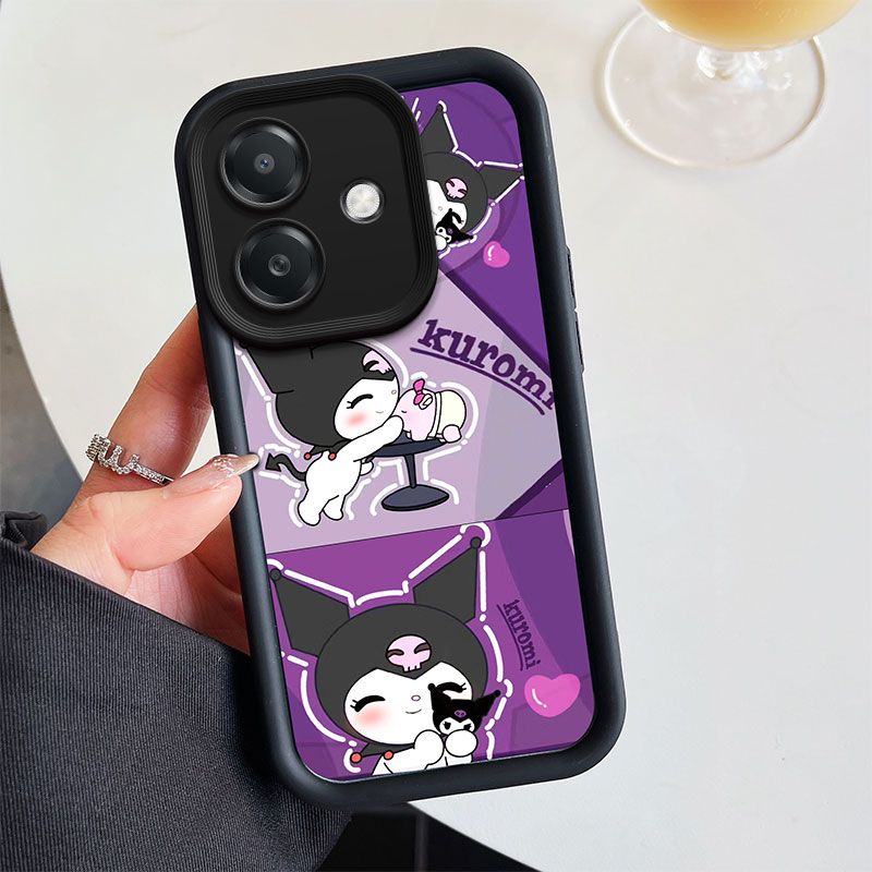 Fashion Cute Phone Case for OPPO A3X 4G, TPU Soft Silicone Anti Drop Shockproof Protection Case