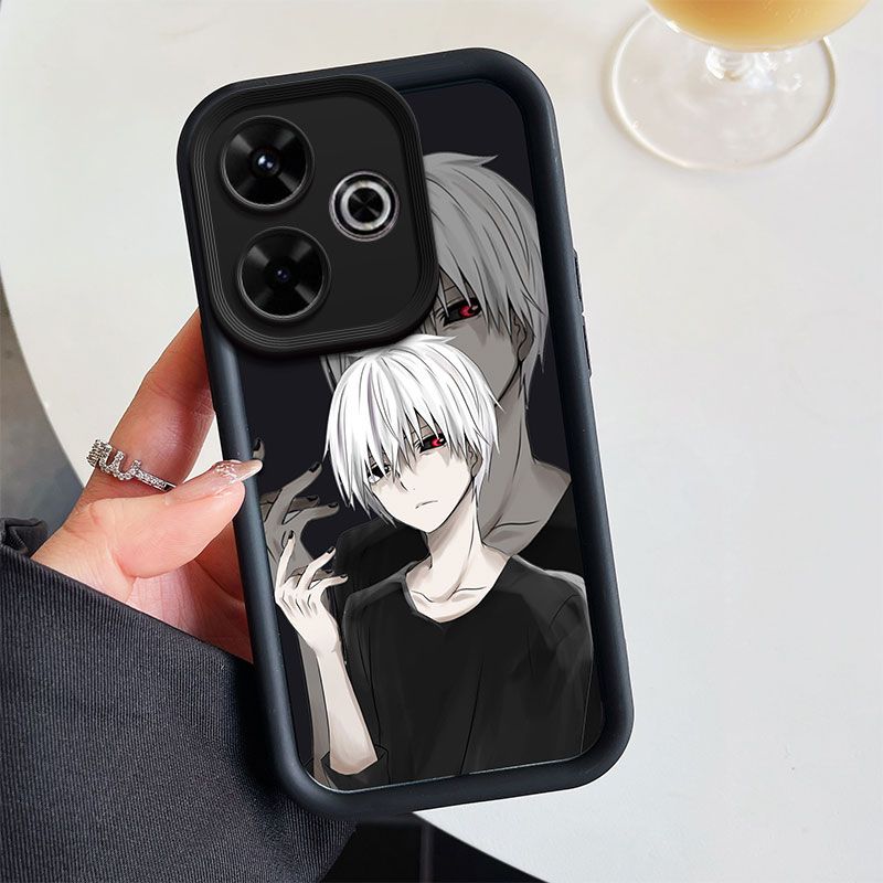 Fashion Cute Phone Case for Xiaomi Redmi 13 4G, TPU Soft Silicone Anti Drop Shockproof Protection Case