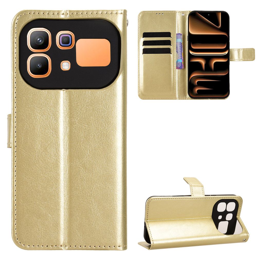 Leather Flip Cover For Infinix Note 60 Pro 5G Case Magnetic Buckle Shockproof Wallet Covers