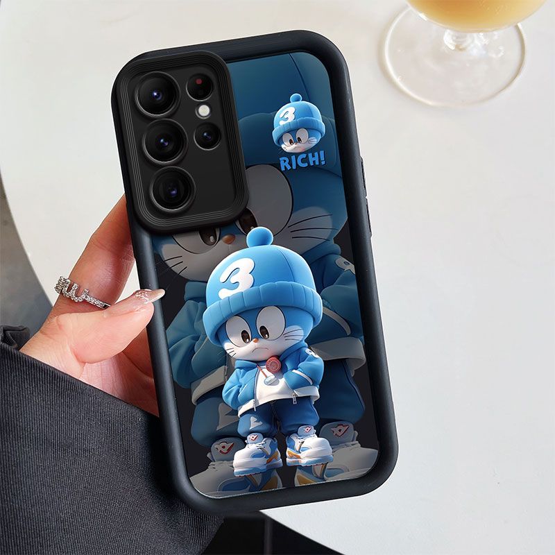 Fashion Cute Phone Case for Samsung Galaxy S23 Ultra, TPU Soft Silicone Anti Drop Shockproof Protection Case