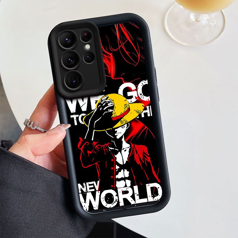 Fashion Cute Phone Case for Samsung Galaxy S23 Ultra, TPU Soft Silicone Anti Drop Shockproof Protection Case