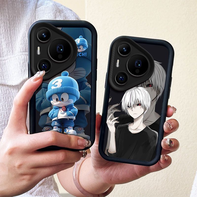 Fashion Cute Phone Case for Huawei Pura 70 Pro+/Plus, TPU Soft Silicone Anti Drop Shockproof Protection Case