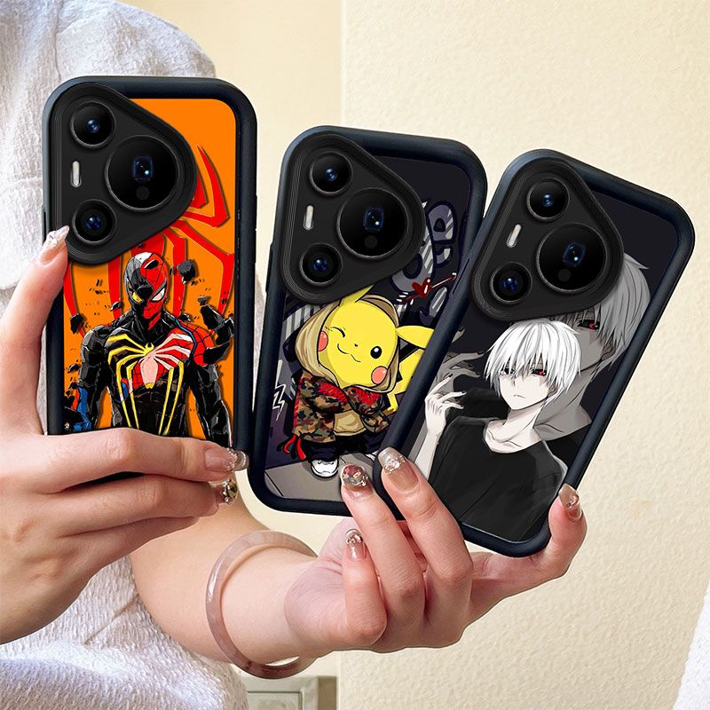 Fashion Cute Phone Case for Huawei Pura 70 Pro+/Plus, TPU Soft Silicone Anti Drop Shockproof Protection Case