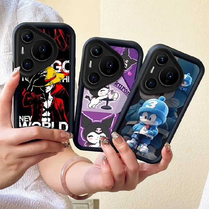 Fashion Cute Phone Case for Huawei Pura 70 Pro+/Plus, TPU Soft Silicone Anti Drop Shockproof Protection Case