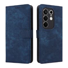 Leather Flip Cover For Tecno Camon 50 Pro 6.78'' Case [RFID Blocking] Wallet Cover With Hand Strap