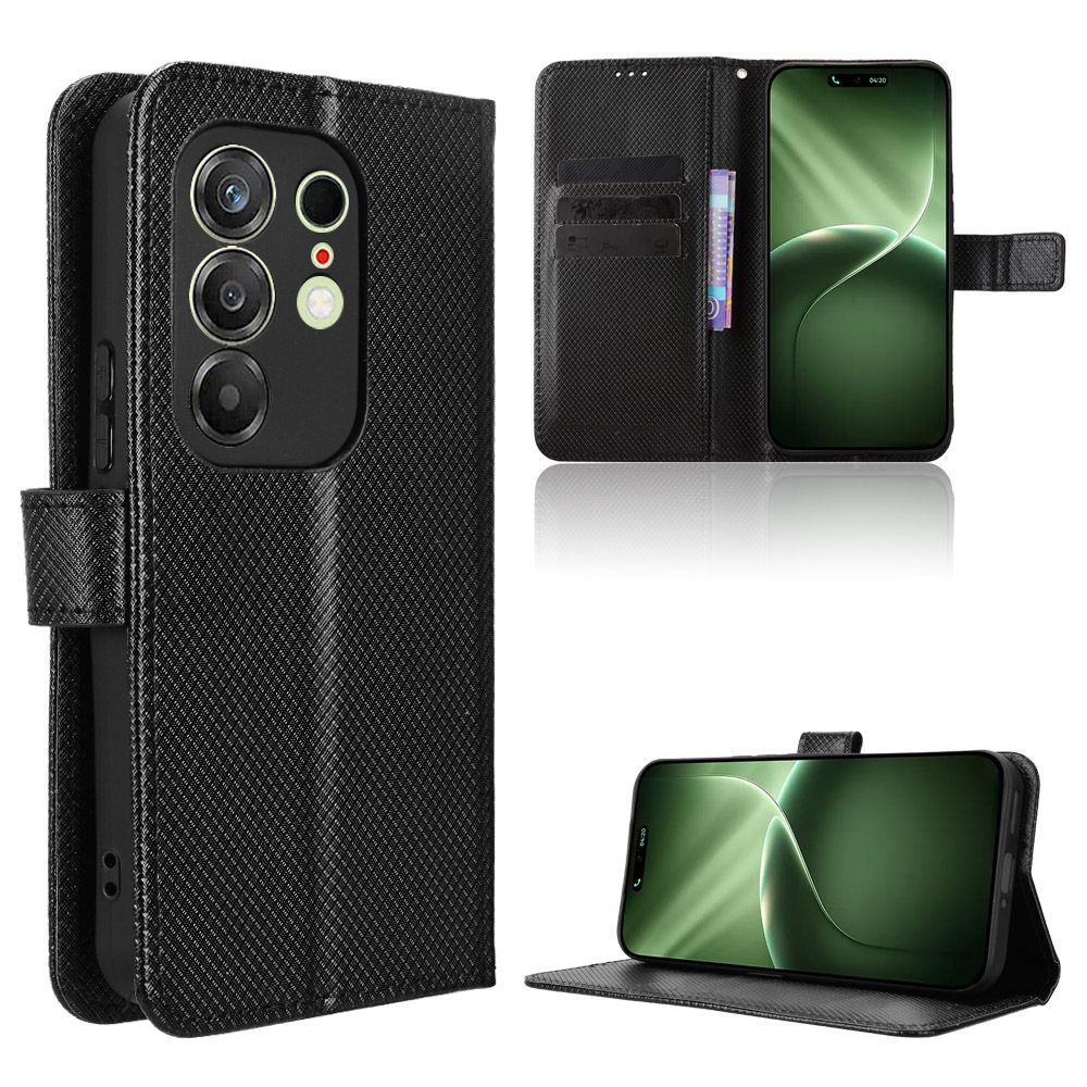 Leather Flip Cover For Tecno Camon 50 Pro Leather Case Magnetic Buckle Shockproof Wallet Covers