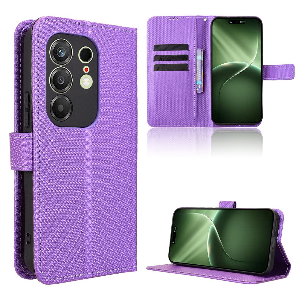 Leather Flip Cover For Tecno Camon 50 Pro Leather Case Magnetic Buckle Shockproof Wallet Covers