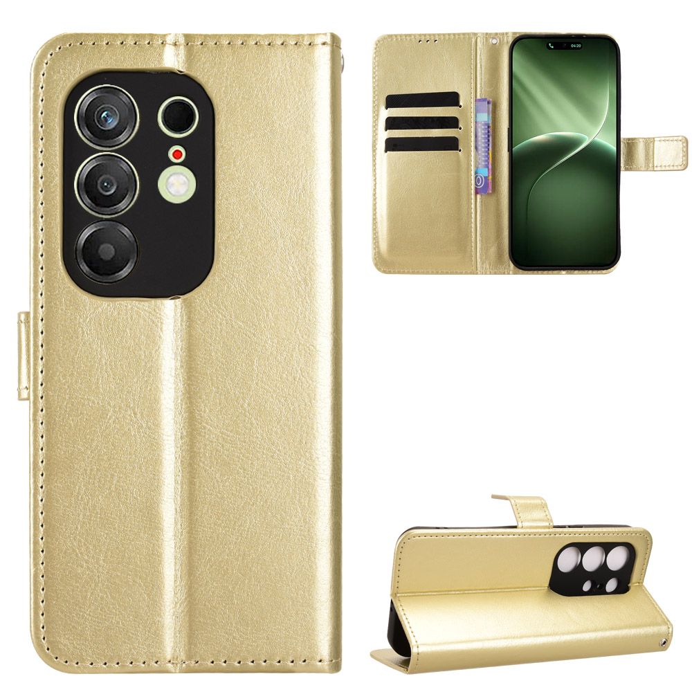 Leather Flip Cover For Tecno Camon 50 Pro Leather Case Magnetic Buckle Shockproof Wallet Covers