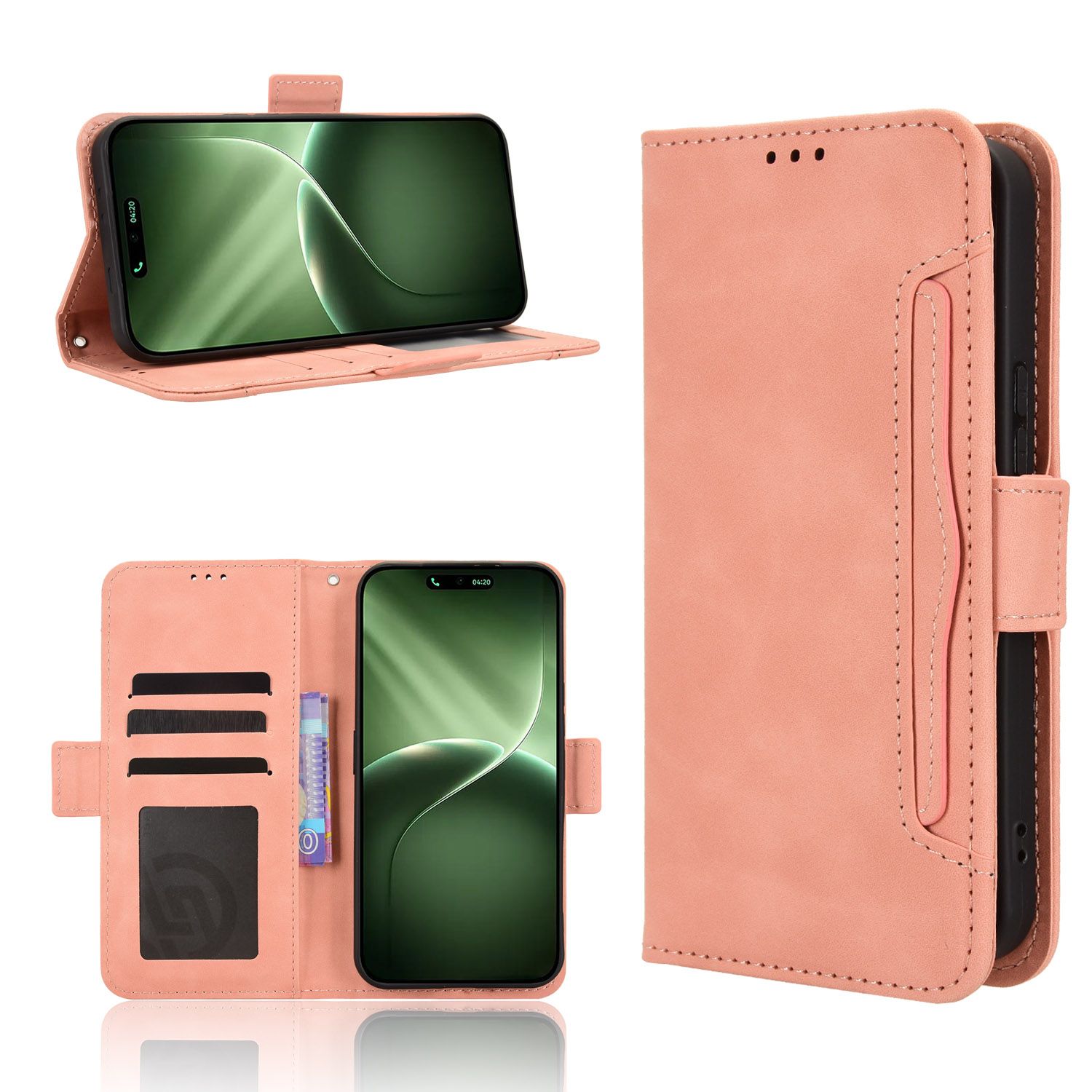 Leather Flip Cover For Tecno Camon 50 Pro Leather Case Magnetic Buckle Shockproof Wallet Covers