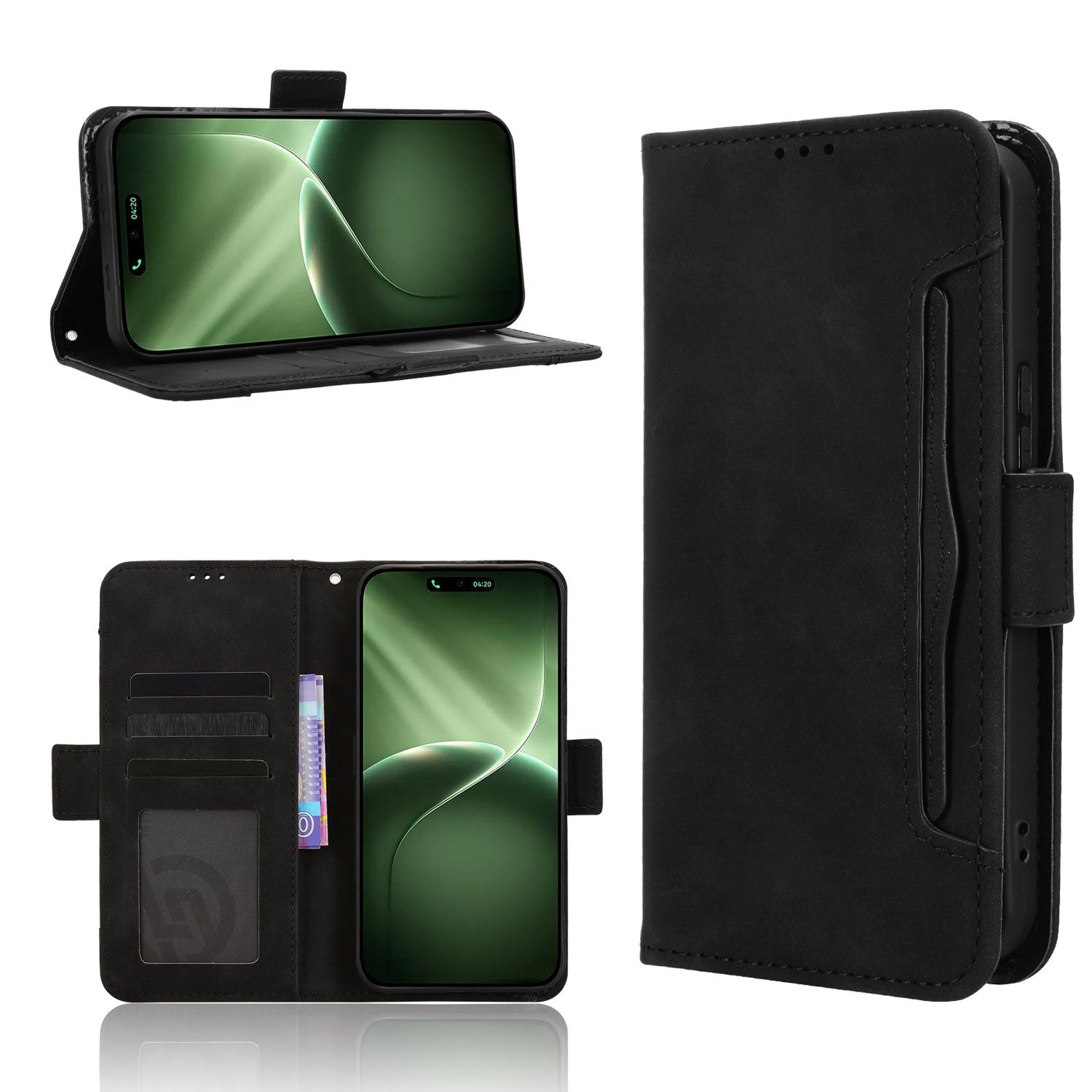 Leather Flip Cover For Tecno Camon 50 Pro Leather Case Magnetic Buckle Shockproof Wallet Covers