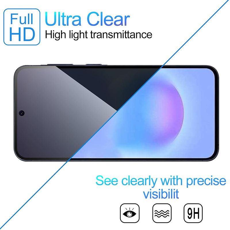 2 Pack Privacy Screen Protector for Samsung Galaxy A57 A37 S26 Plus S25 FE A56 A36 A26 A16 [Anti-Spy Tempered Glass] Anti-Scratch, Bubble-Free