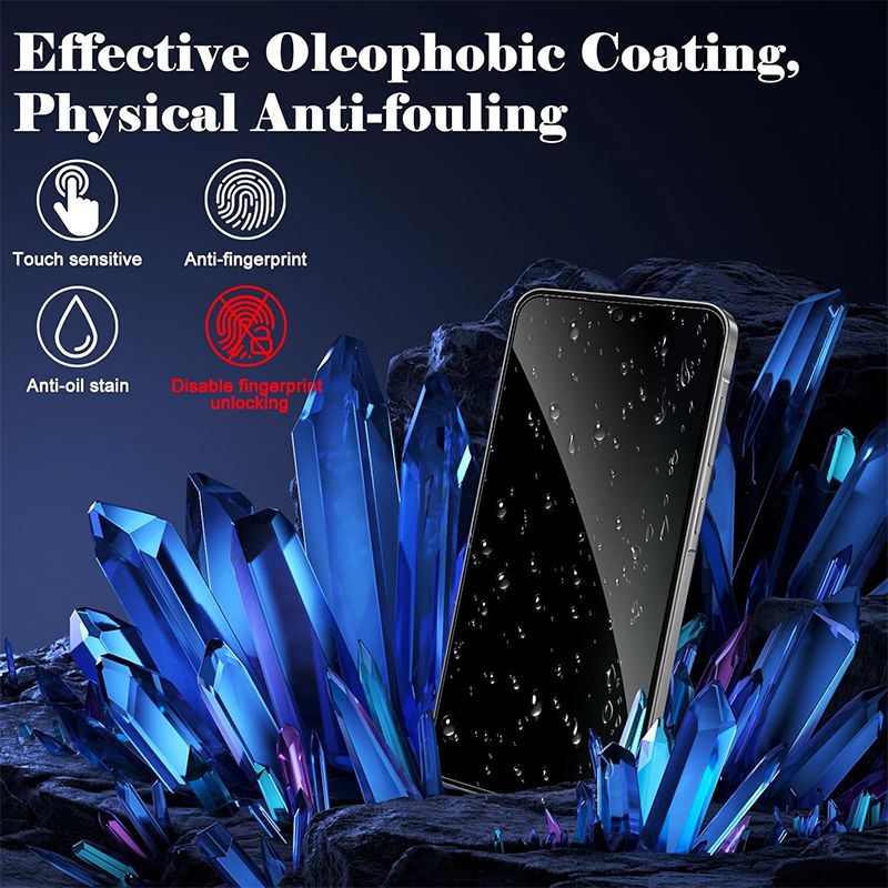 2 Pack Privacy Screen Protector for Samsung Galaxy A57 A37 S26 Plus S25 FE A56 A36 A26 A16 [Anti-Spy Tempered Glass] Anti-Scratch, Bubble-Free