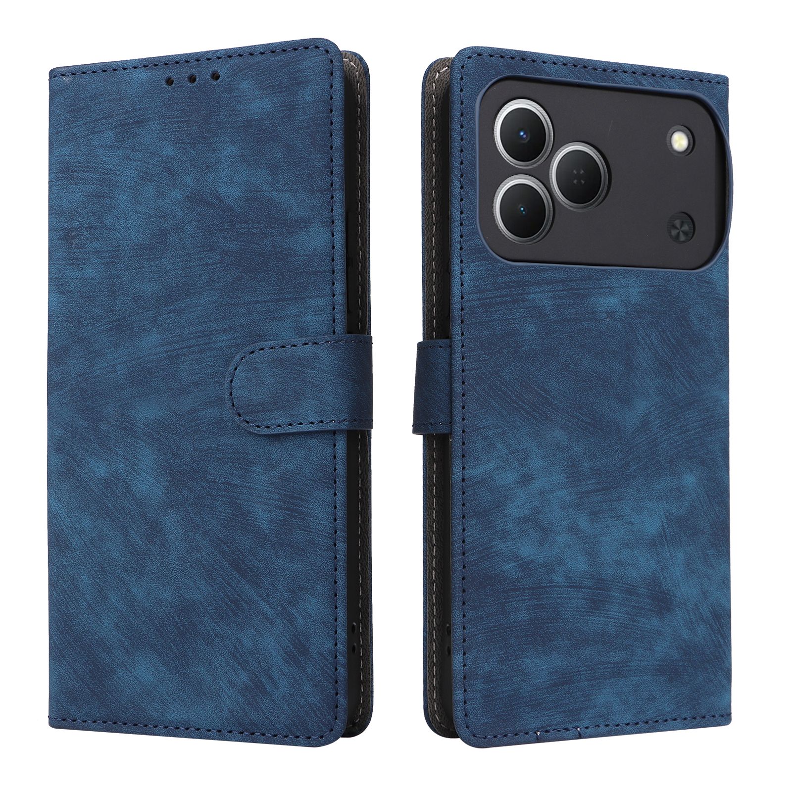Leather Flip Cover for Tecno Spark 50 4G Case [RFID Blocking] Wallet Cover