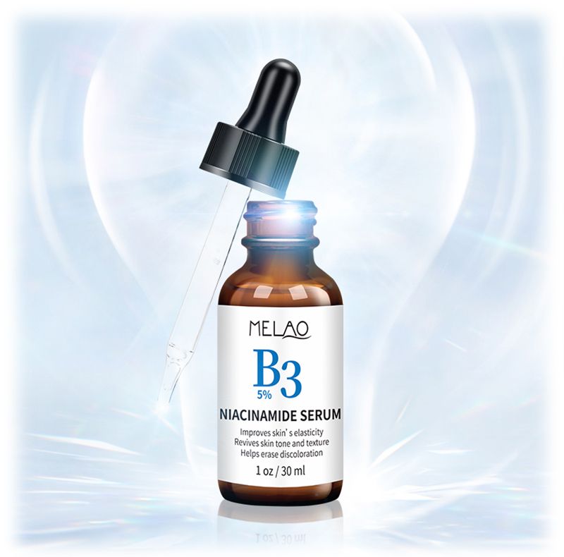 Melao Face Serum Vitamin B3, Fights Wrinkles and Other Signs of Aging - Premium Moisturizing Skin Niacinamide Serum 1 Bottle 30ml