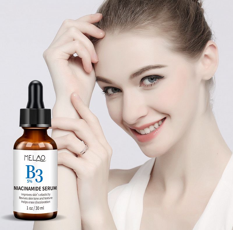 Melao Face Serum Vitamin B3, Fights Wrinkles and Other Signs of Aging - Premium Moisturizing Skin Niacinamide Serum 1 Bottle 30ml