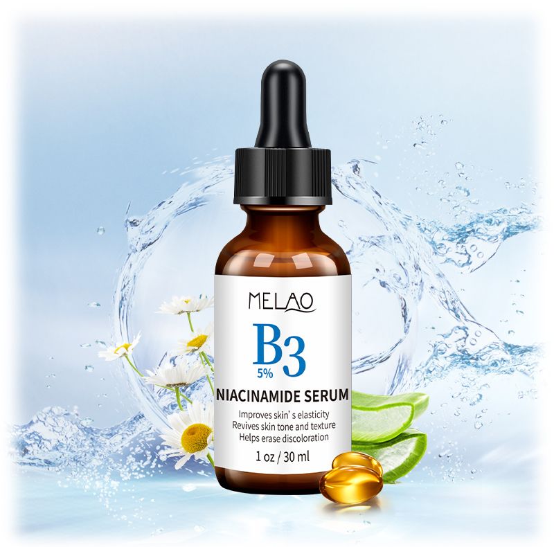 Melao Face Serum Vitamin B3, Fights Wrinkles and Other Signs of Aging - Premium Moisturizing Skin Niacinamide Serum 1 Bottle 30ml