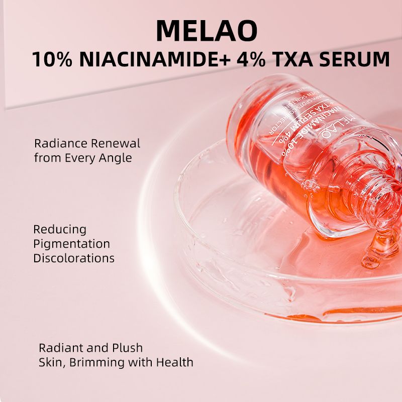 Nicotinamide stock solution vitamin B3 tranexamic acid stock solution niacinamide brightening whitening essence facial care OEM  1 bottle 30ml