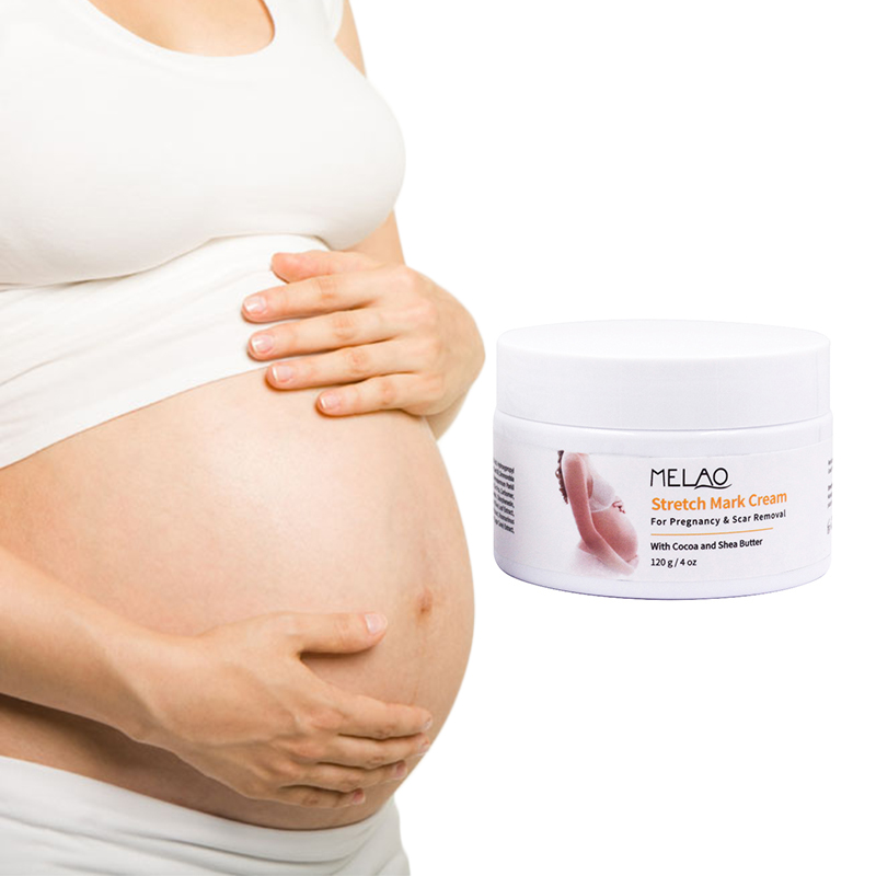 MELAO brand firming and nourishing body care products stretch mark cream fades fine lines postpartum repair 1 bottle 120g