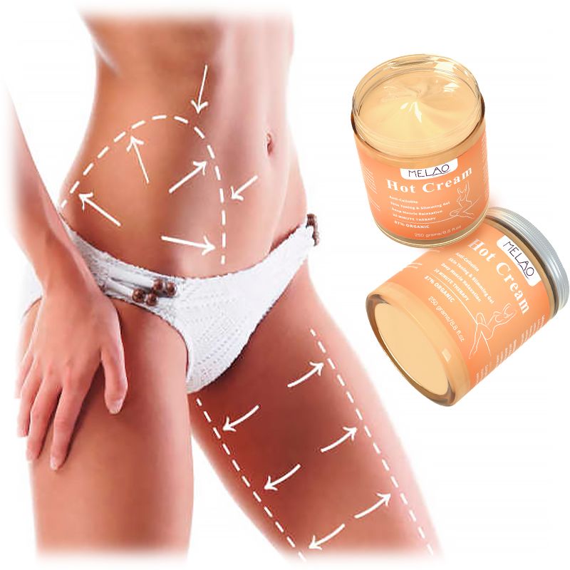 Bodybuilding and slimming cream, firming skin, fat burning, calorie burning cream, speeding up fat consumption, 1 bottle 250g