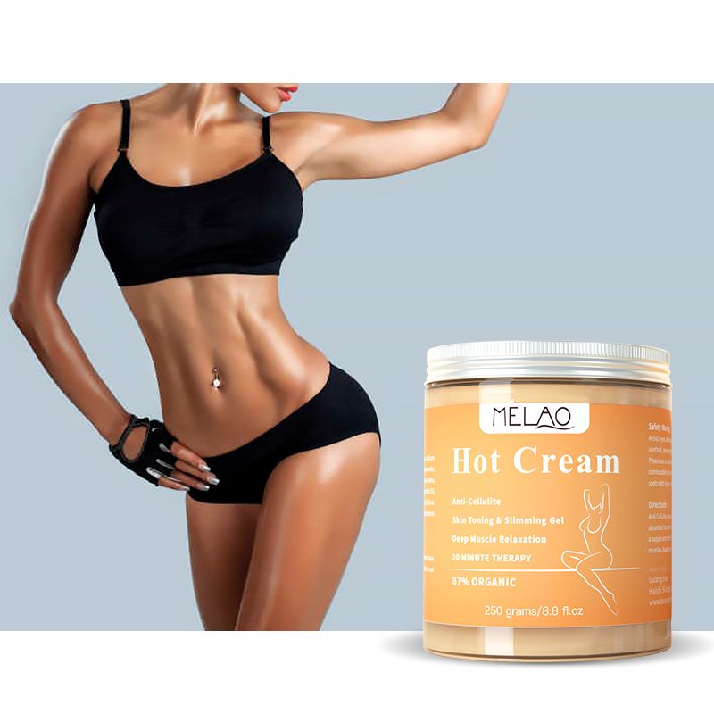 Bodybuilding and slimming cream, firming skin, fat burning, calorie burning cream, speeding up fat consumption, 1 bottle 250g