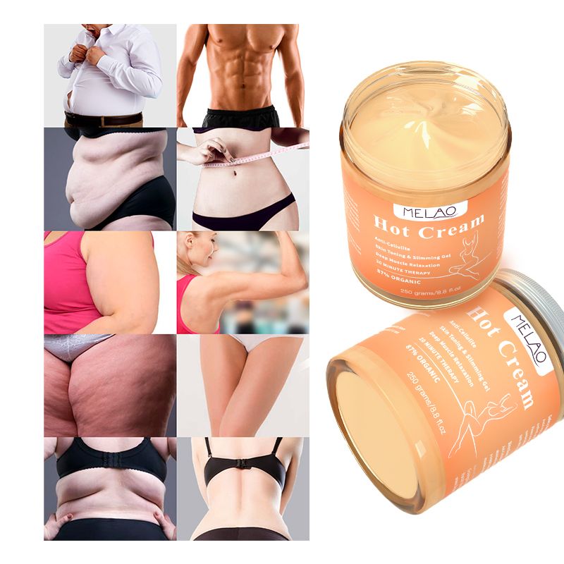 Bodybuilding and slimming cream, firming skin, fat burning, calorie burning cream, speeding up fat consumption, 1 bottle 250g