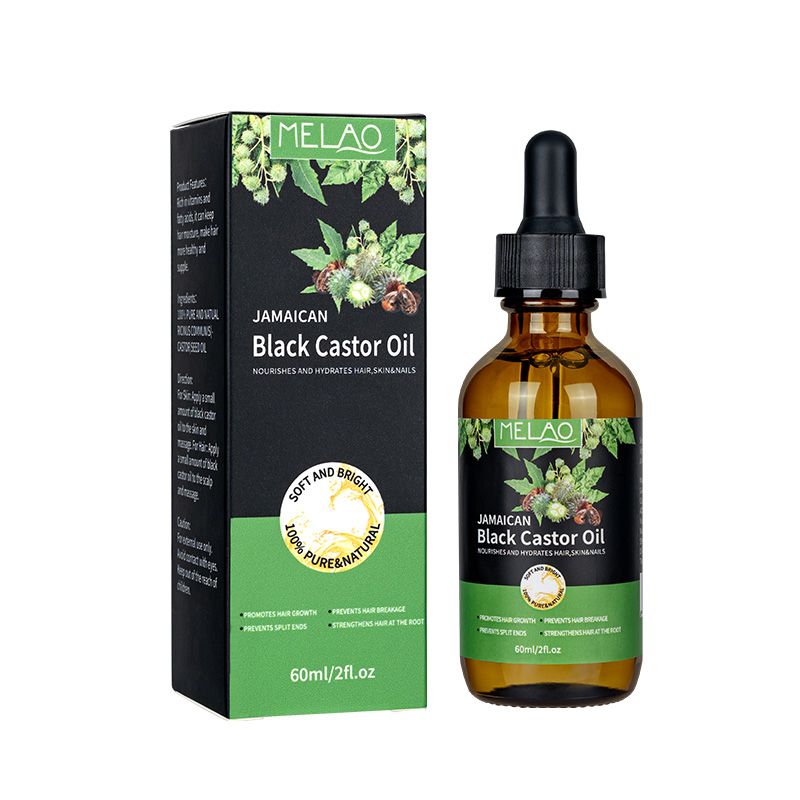 Natural castor oil for hair growth, sunburn, other body care, castor oil nourishing moisturizing, anti-aging organic essential oil