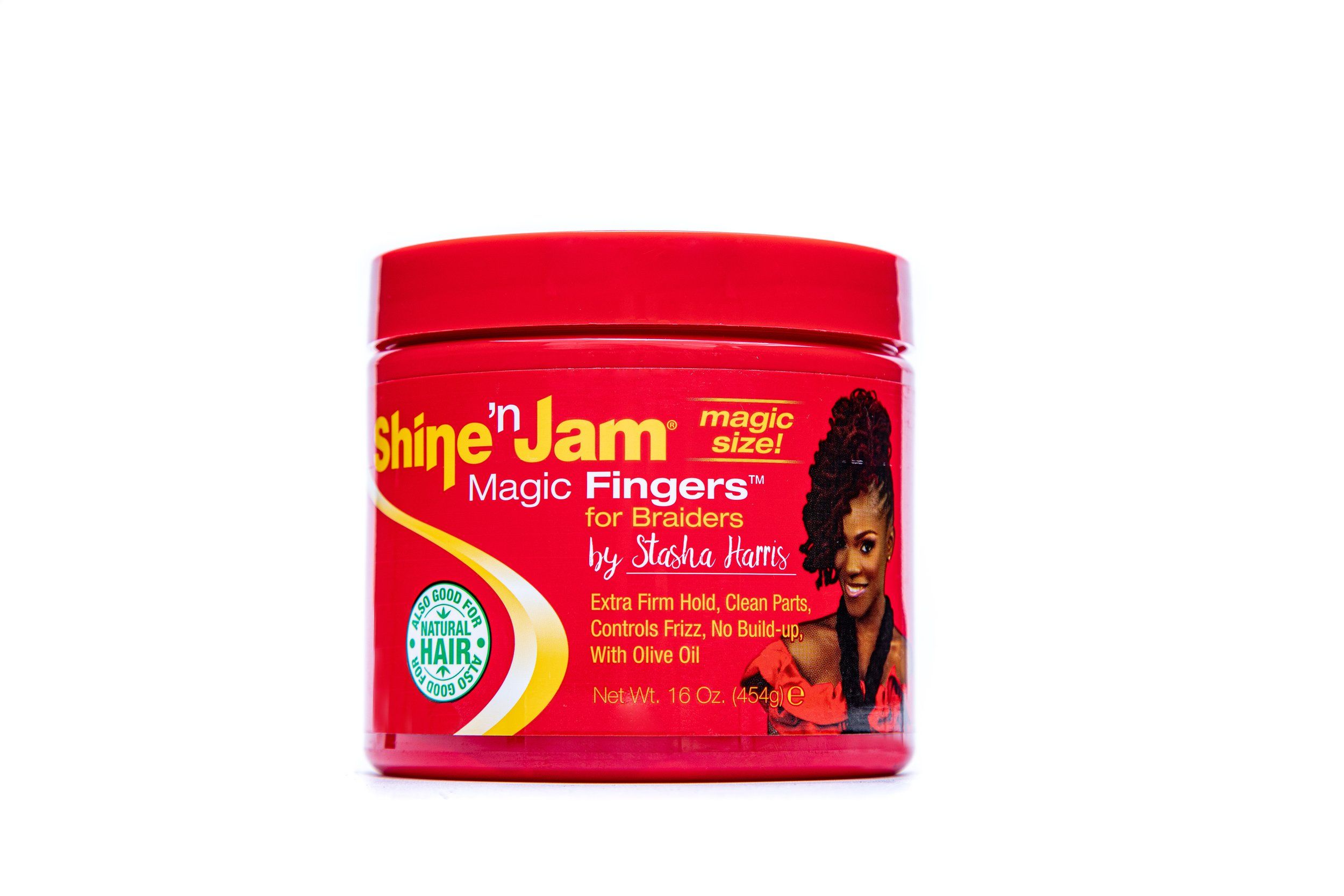 Shine 'n Jam Olive Oil Strong Braid Hair Gel Suitable for All Hair Types 113g-454g